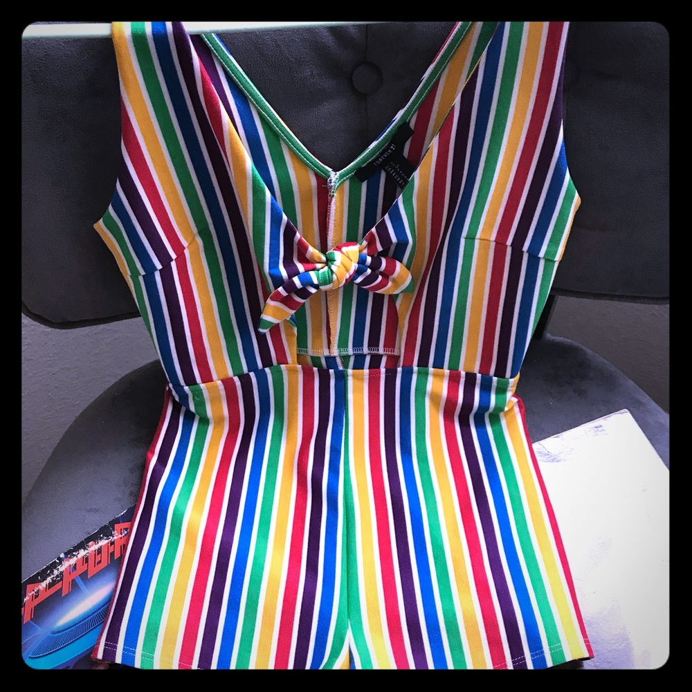 Rainbow Romper Playsuit